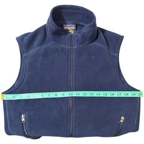 Patagonia Men's Synchilla Fleece Vest Navy Blue Size Small - Picture 7 of 10